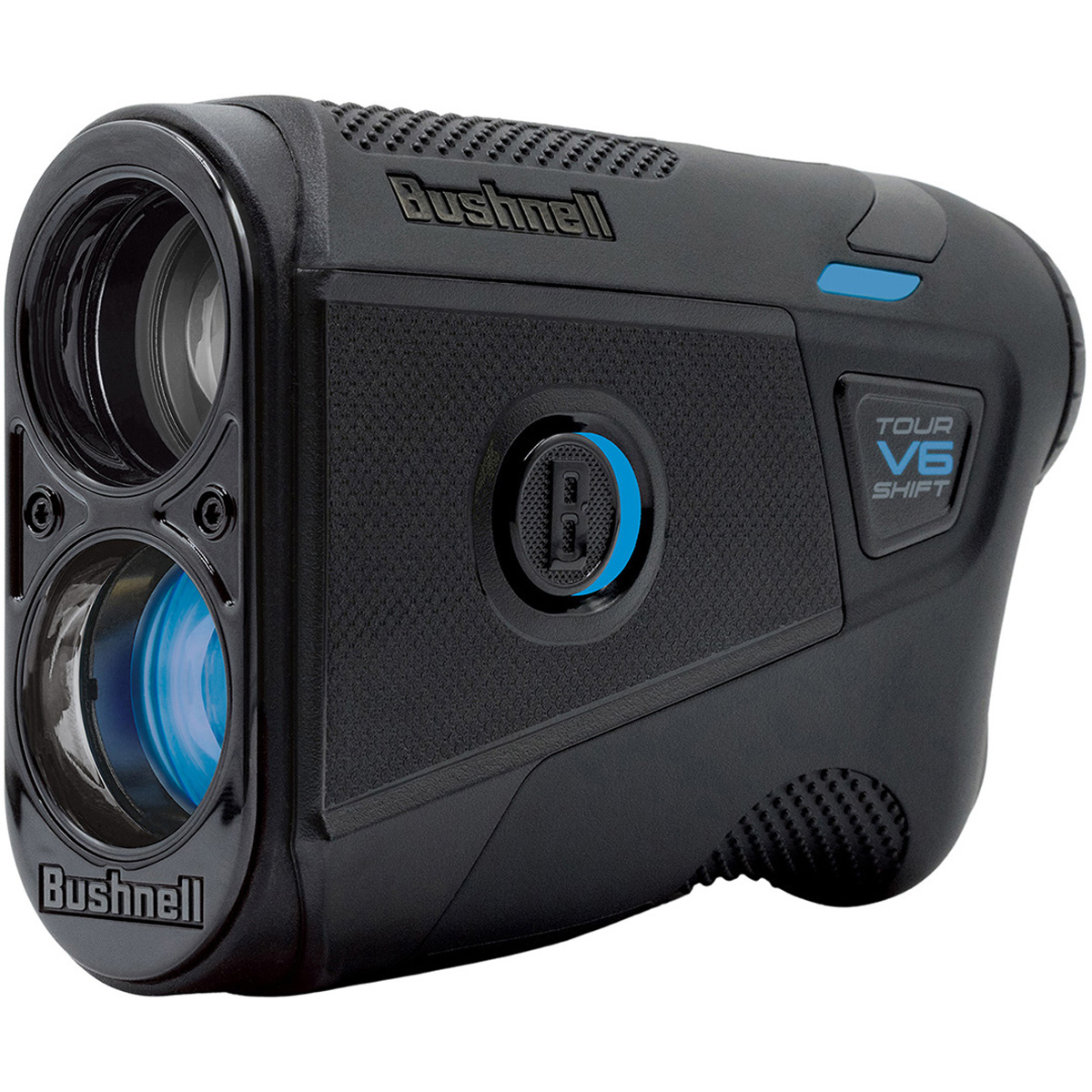 Black Bushnell Tour V6 Shift laser rangefinder