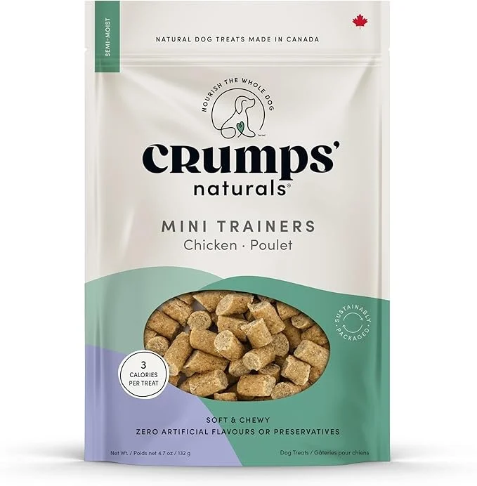 Crumps’ Naturals Mini Trainers Chicken bag, 132 g